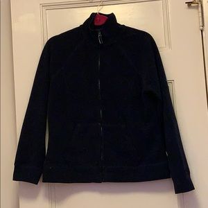 Old Navy large Navy blue zip up fleece